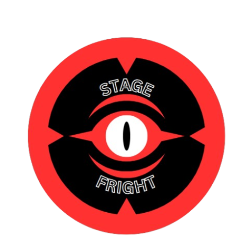 Band logo. It has an eye in the middle as well as the band name.